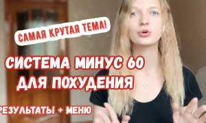 Диета минус 60 Екатерины Миримановой: правила и нюансы системы питания для здоровья