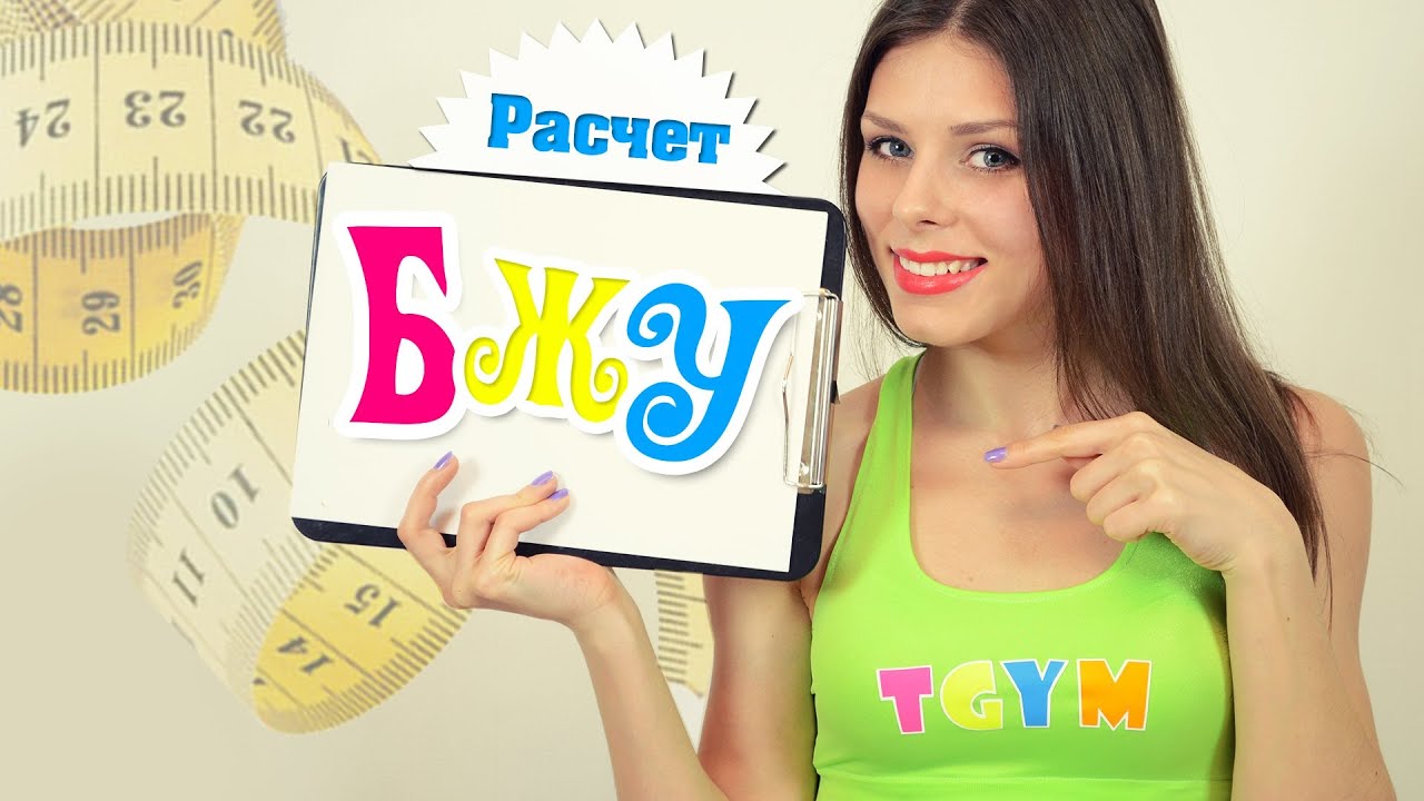 Расчет БЖУ на День. Худеем правильно!