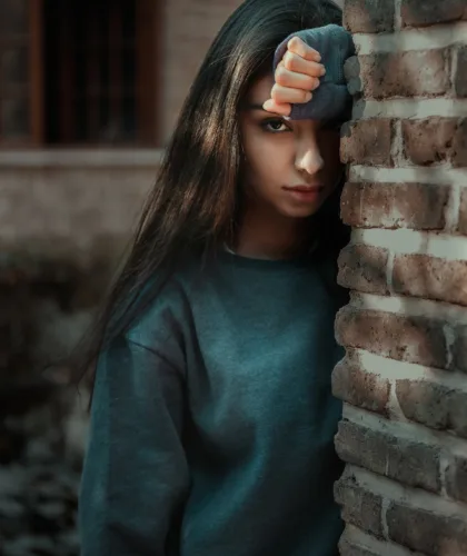 красивая девушка