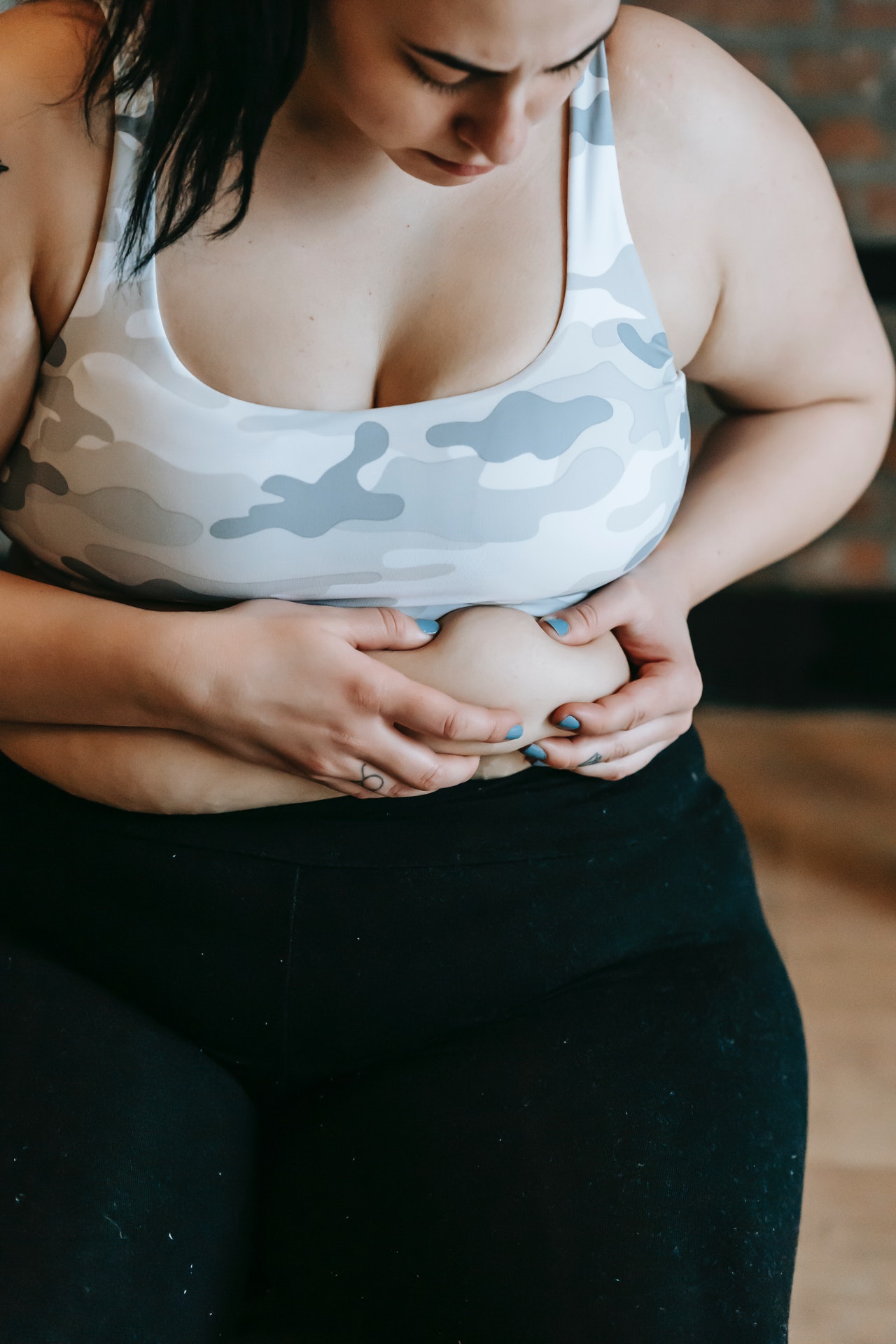 полная девушка