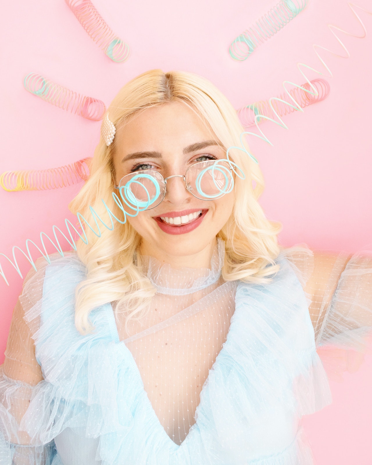 креативная девушка