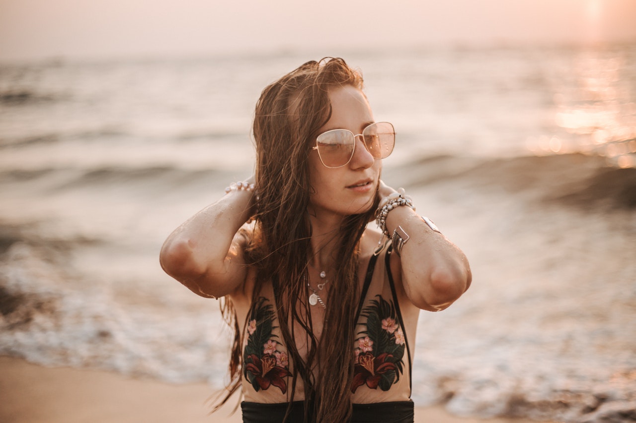 красивая девушка