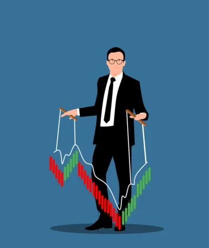 арт мужчины в костюме